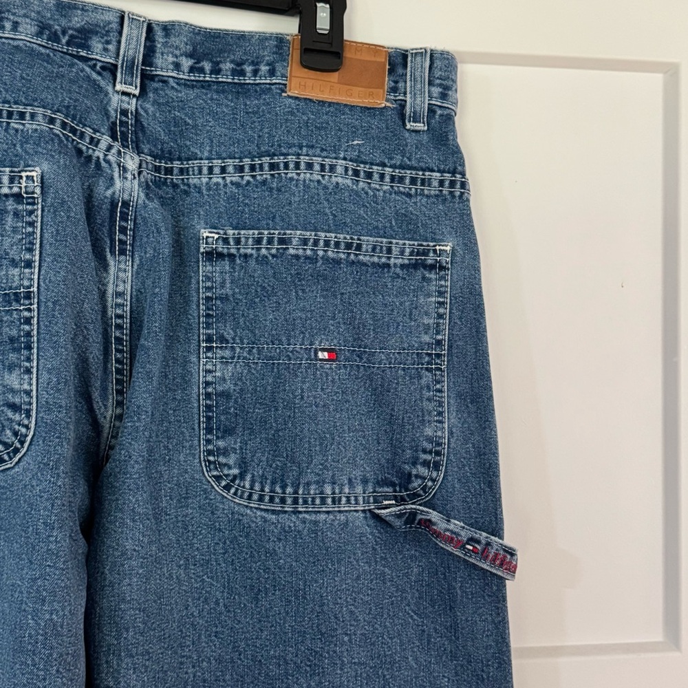 Vintage Tommy Hilfiger Blue Relaxed Mom Jeans with Classic Fit